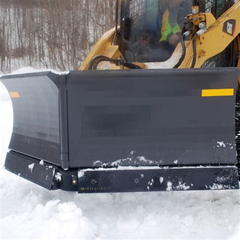 skid steer v-plow|skid steer snow plow attachment.